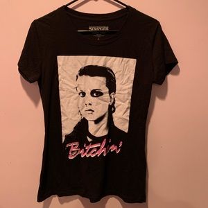 Stranger things, eleven “bitchin” t-shirt
